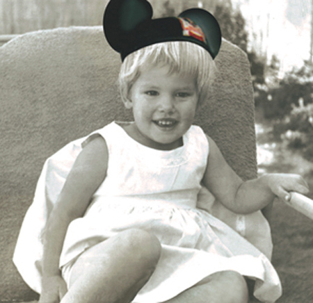 Cathy with Mickey Ears2